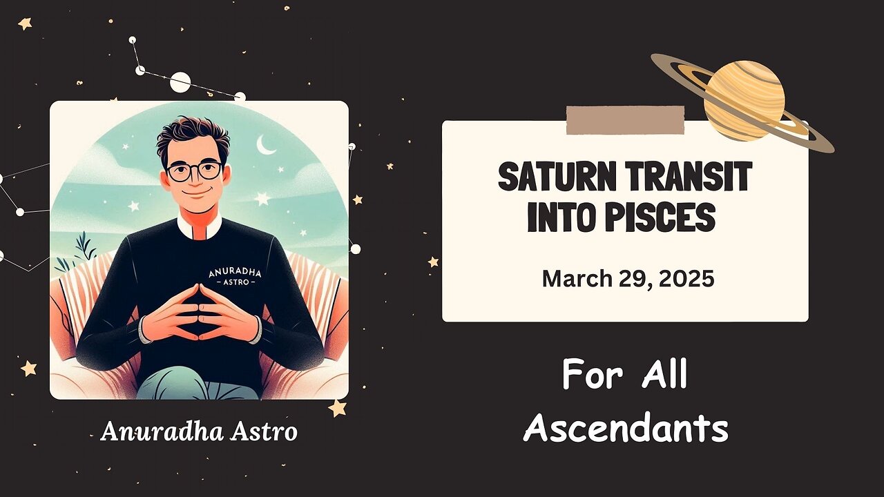 Saturn Transit into Pisces (March 29th 2025)