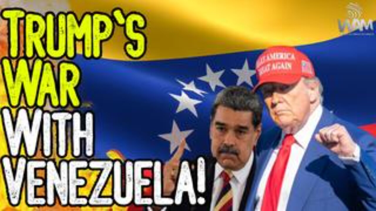 TRUMPS WAR WITH VENEZUELA - The Truth Theyre Not Telling You! - Airspace Closed As US Moves In!