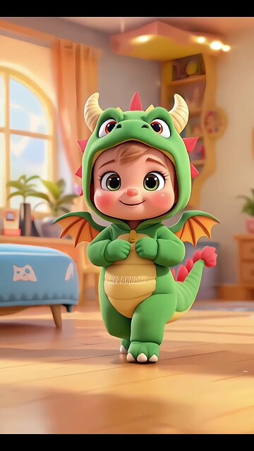 A tiny dragon has appeared!