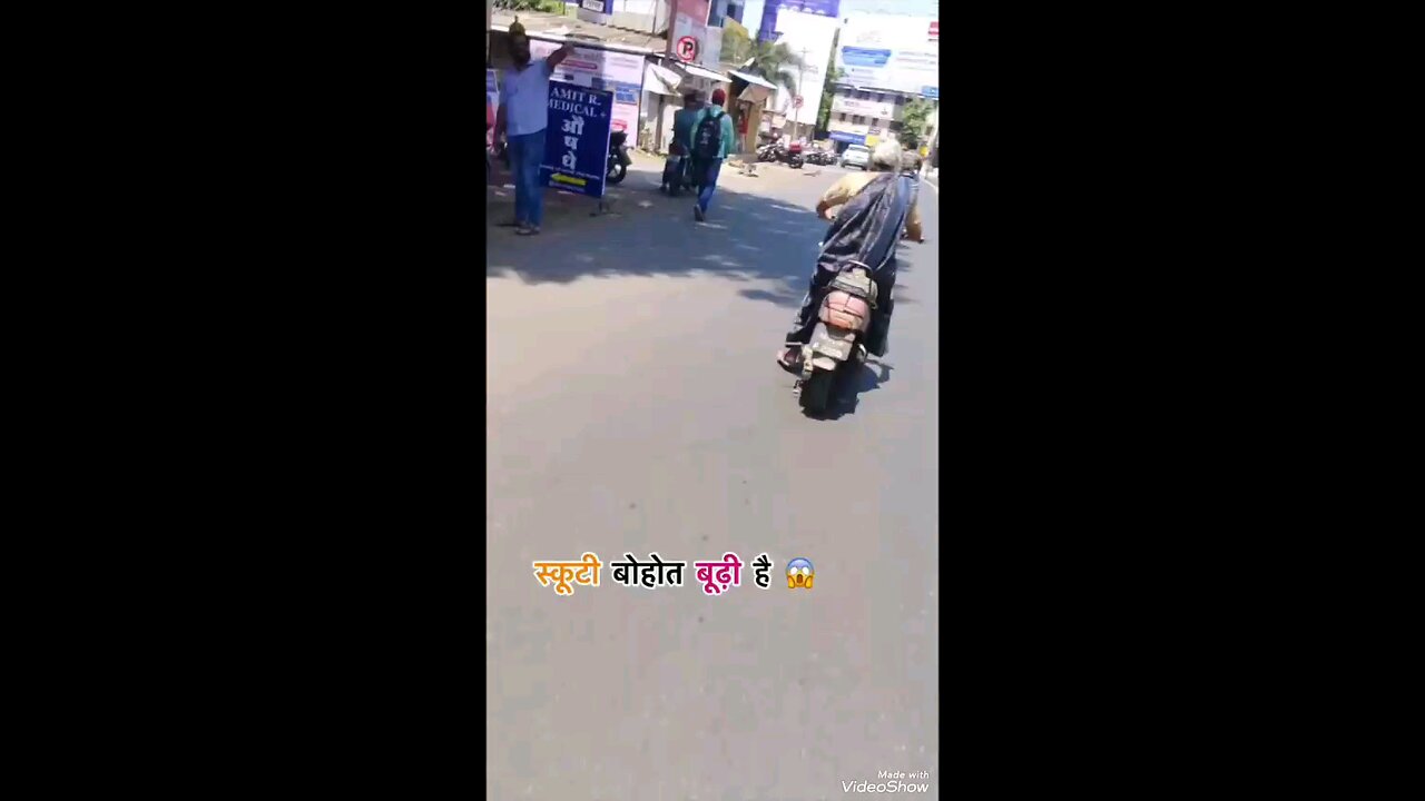 Daddy Scooty driving😈 #..