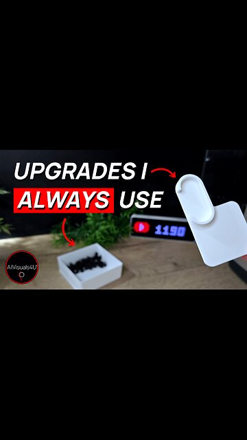💥 2 A1 Mini Upgrades I ALWAYS Use - 3D Printer Upgrades - Bambu Lab A1 Mini - 3D Print Poop | #Short