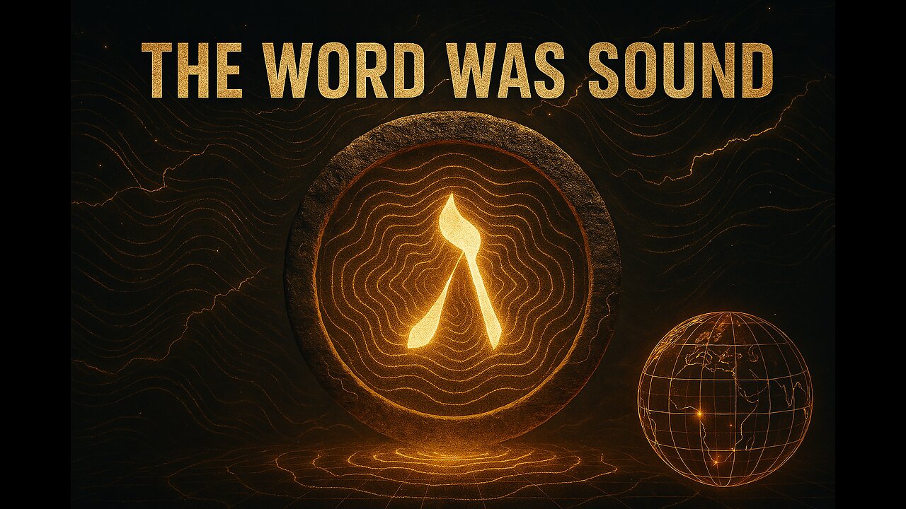 The Word Was Sound: Hidden Frequencies, Lost Civilizations & the Energy Grid They Erased