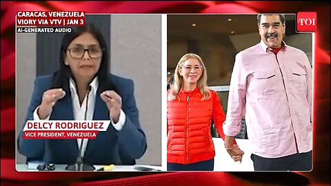 'NO OIL, GOLD FOR US': MADURO’S DEPUTY DELCY RODRÍGUEZ TRASHES TRUMP’S SOLUTION TO RUN VENEZUELA 💣