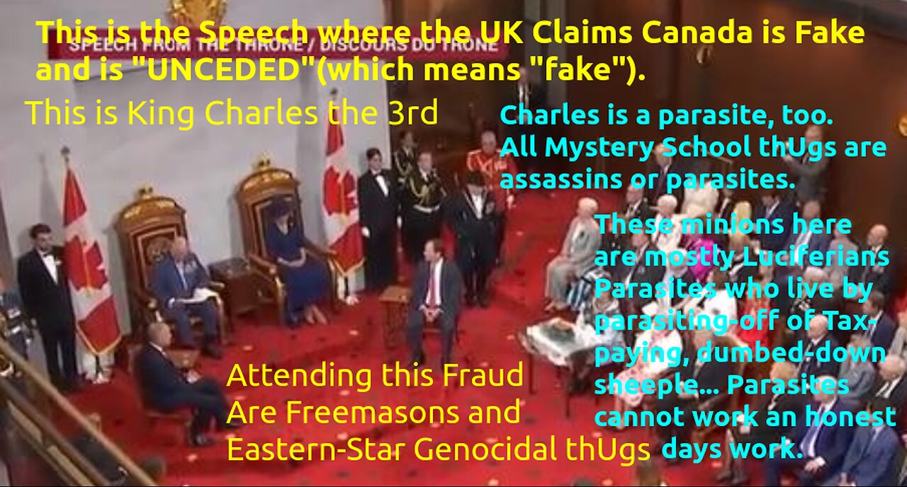 I Was Watching Canada's Freemasons Selling-Out The Canadian-Born in 2020, But Sheeple Lack Concern