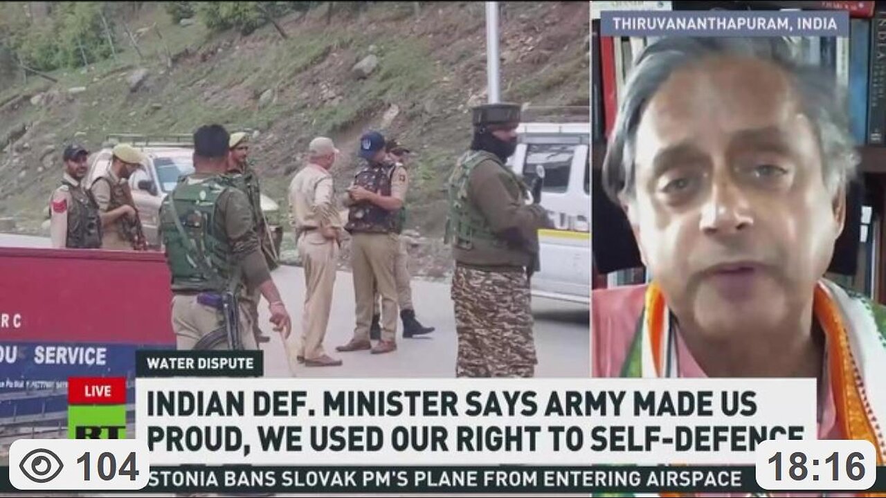 'India's response wasn't declaration of war, country doesn't seek escalation' ~ RT 5/8/25