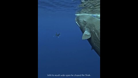 DIVER SAVED BY SPERM WHALES🤿🏊🐋🦈📸FROM AGGRESSIVE SHARK🏊🤿🦈🐋🩵💫
			