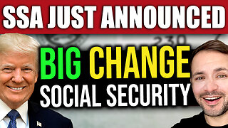 Social Security BIG CHANGES Just Announced by SSA