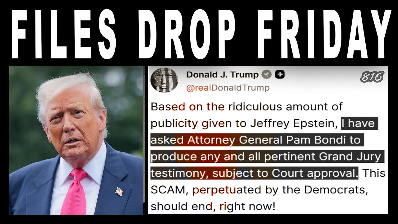 BREAKING: WSJ Links Trump to Epstein – “Sexy Letter” Revealed, Files Drop Friday