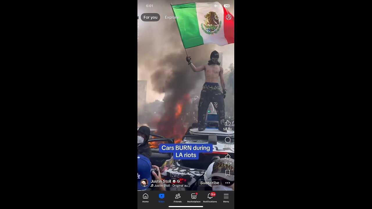 Justin Stoll : protesters