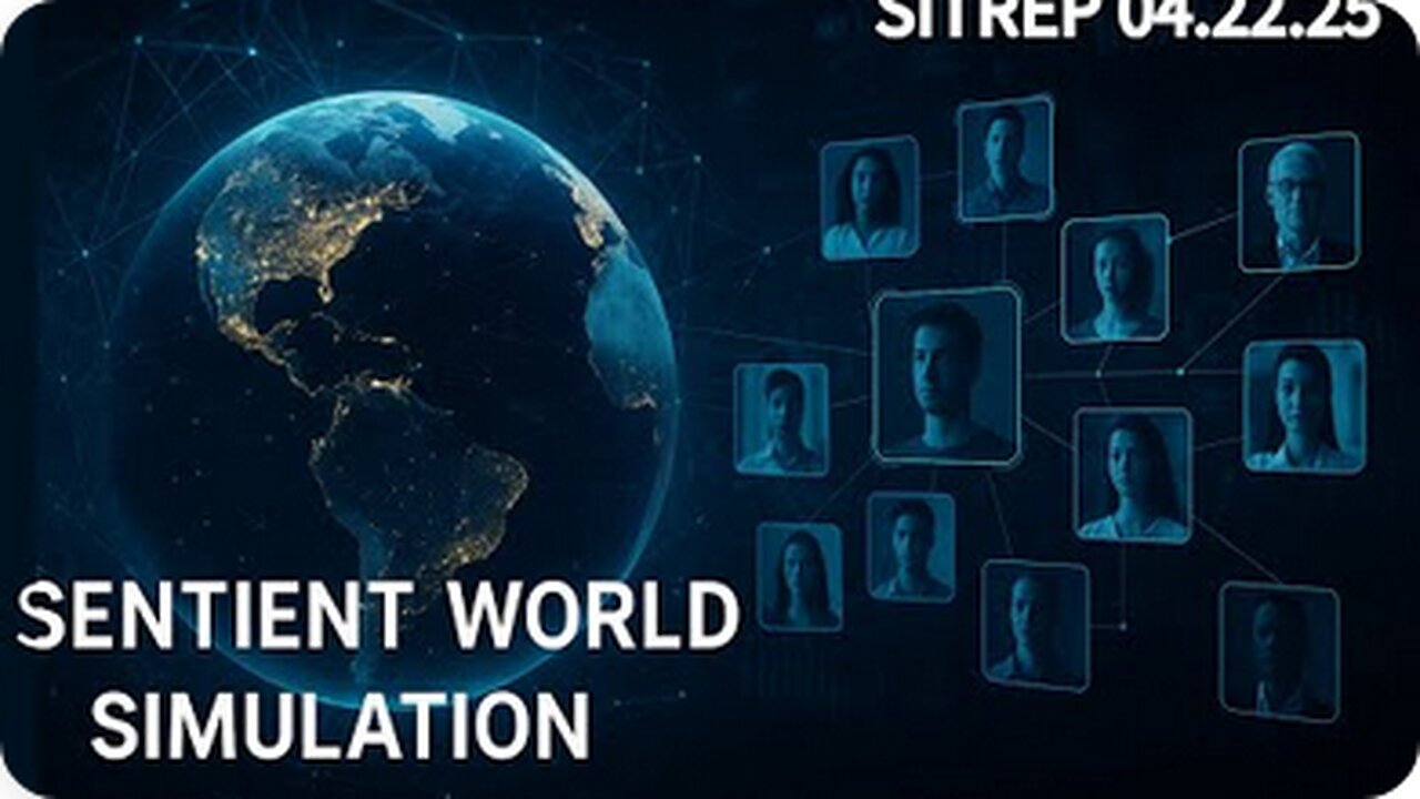 Sentient World Simulation - SITREP 04.22.25