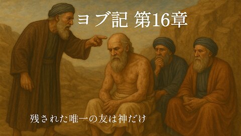 ヨブ記 第十六章 解説（KJV・正しく分けて学ぶ）— 残された唯一の友は神だけ｜バイブルスタディー