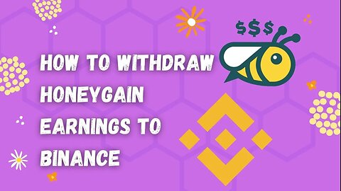 How to Withdraw Honeygain Earnings to Binance | 2025