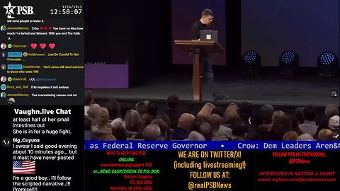 2025-09-16 00:45 EDT - Crossing the Matrix: with Chris