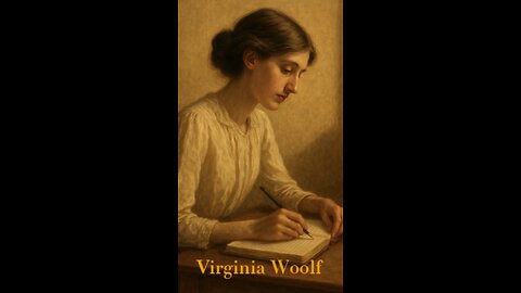 Virginia Woolf became an author because writing was the world she grew up in.
