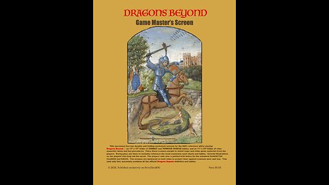 Dragons Beyond - Designer Walkthrough - Part 6