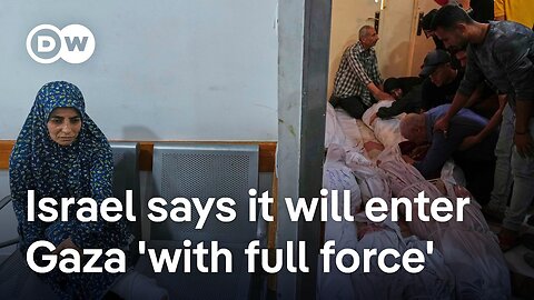 Israel announces further military escalation, strikes Gaza hospitals, killing dozens | DW News