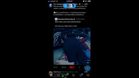 Homeland Security X posts : riots