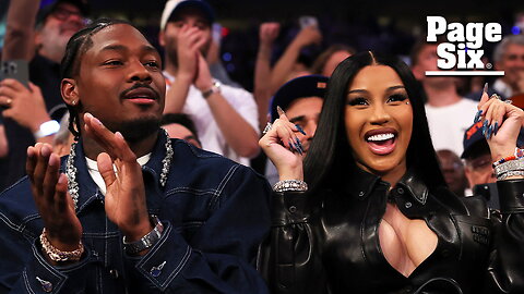Cardi B and Stefon Diggs go public with date night at NBA playoff game amid Offset divorce