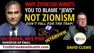 Dr.SHIVA® LIVE: Why Zionism Wants You to Blame "Jews" NOT Zionism. Don't Fall for the Trap!