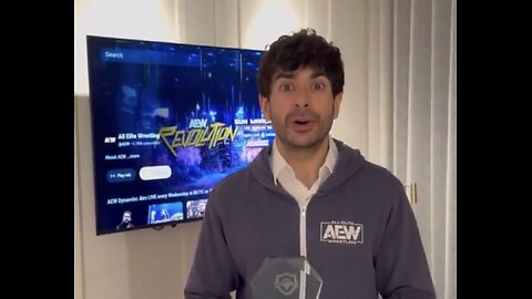Tony Khan Winning Awards From Fightful Is HILARIOUS #shorts