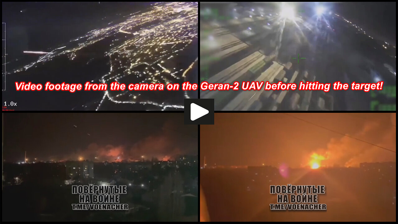 Kirovohrad: Russian Geran-2 UAV-s they hit Ukrainian military targets