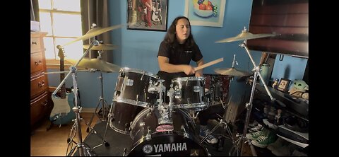 Led Zeppelin~Over the Hills and Far Away~Michael Amadeus drum cover