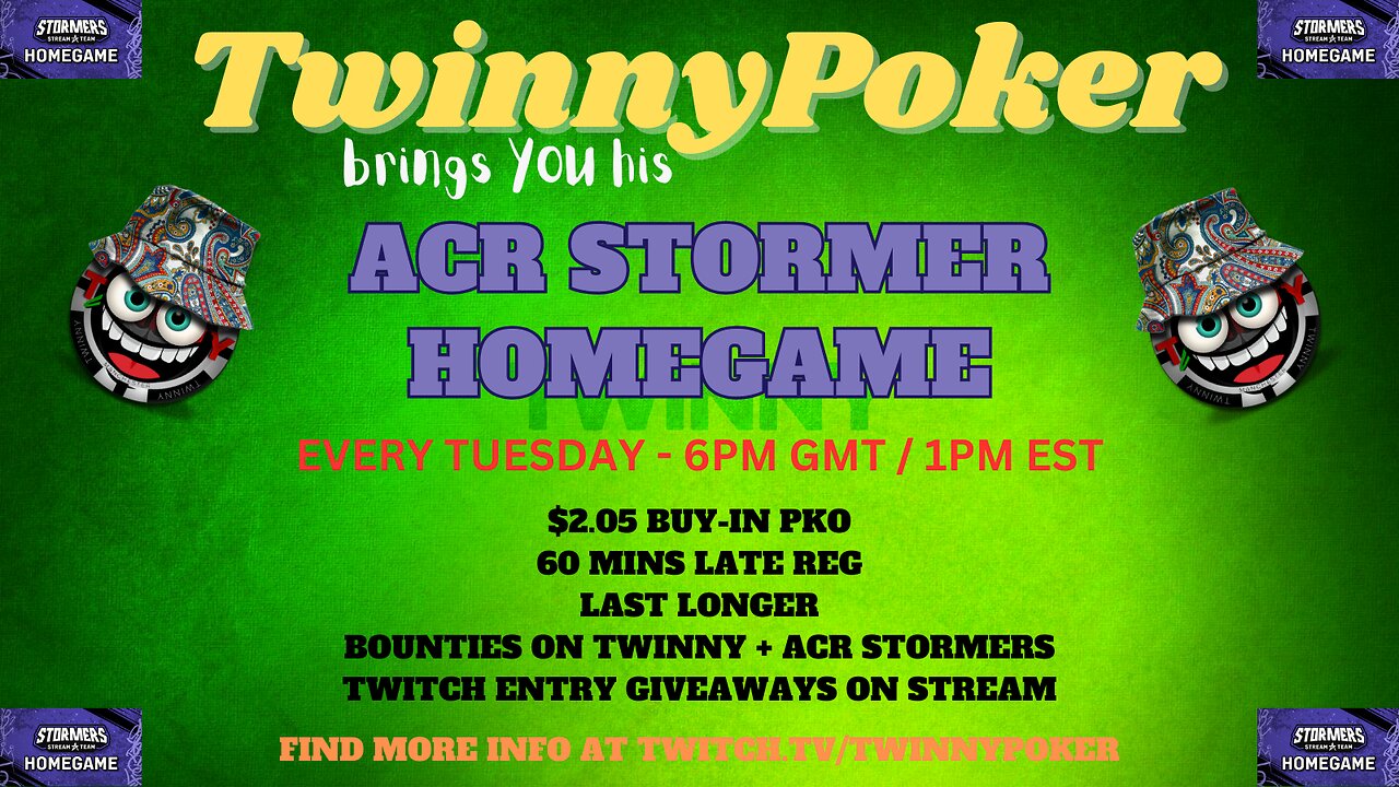 💰Homegame Day - 6pm GMT/1pm ET💰