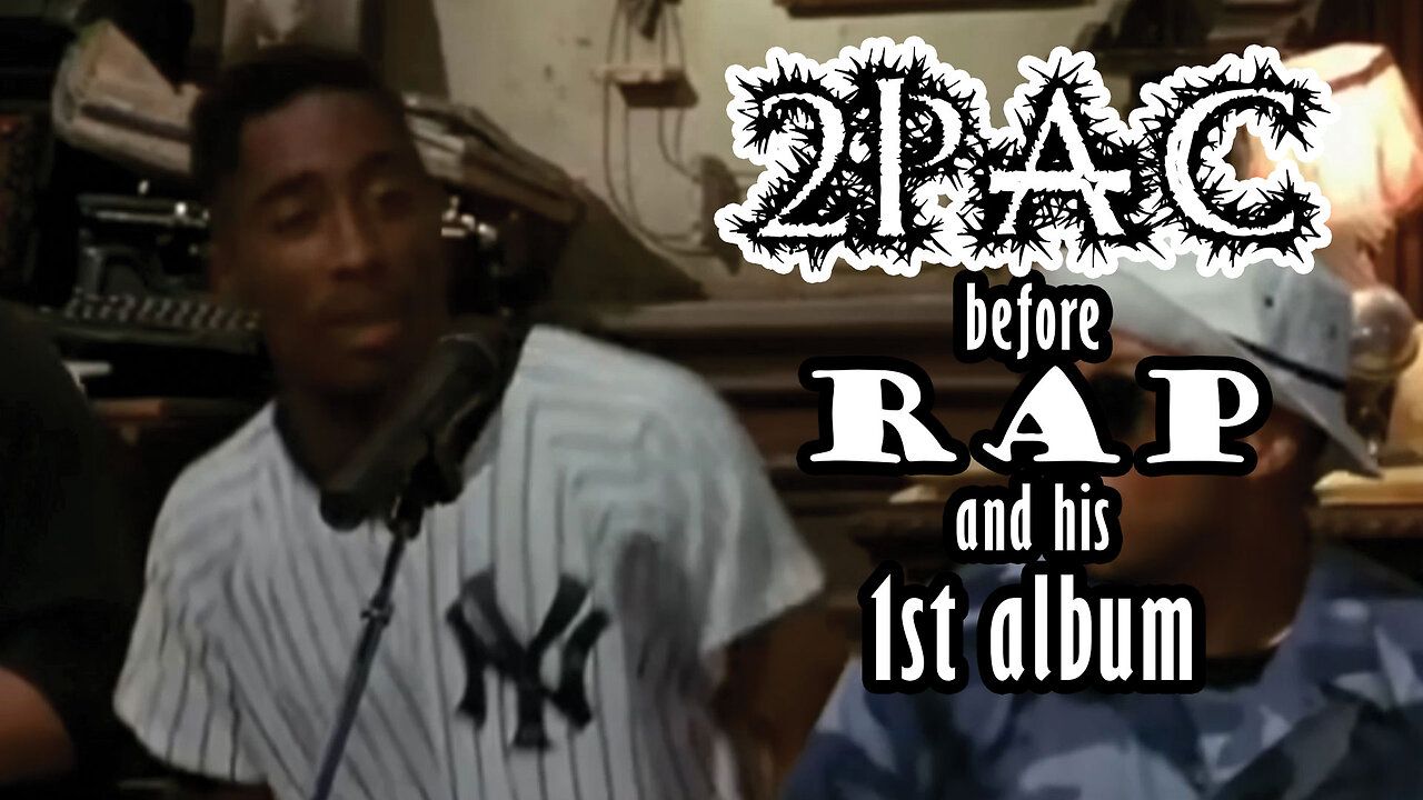 What was 2Pac doing before rap and his first album?