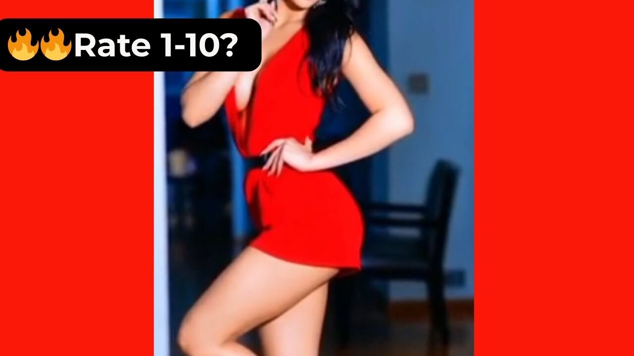 Rate This Red Dress & Heels Outfit 1-10?