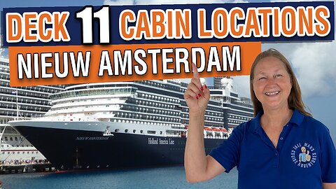 Cruise in Style: Discover Nieuw Amsterdam’s Deck 11 Cabins