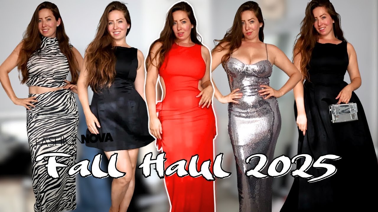 Trying on Fall Styles with Fashion Nova!