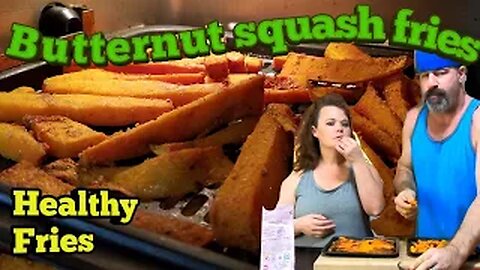 Butternut Squash Fries - healthy fries