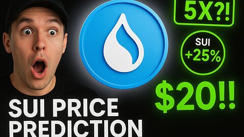 SUI Price Prediction 2025: $20 Incoming? | Layer 1 Crypto Ready to Explode?!