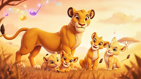 Lioness Leads the Pride 🦁 | A Song About Strength, Love & Leadership!