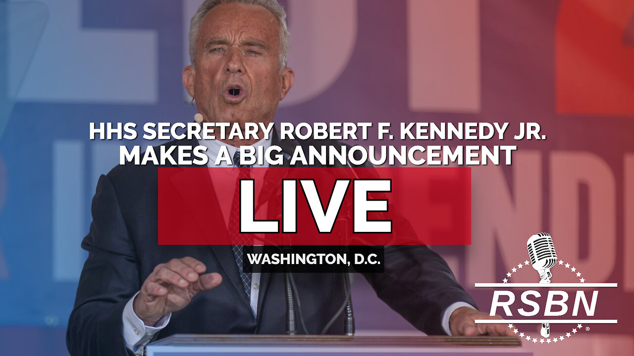 LIVE REPLAY: HHS Secretary Robert F. Kennedy Jr. Makes a Big Announcement - 4/22/25
