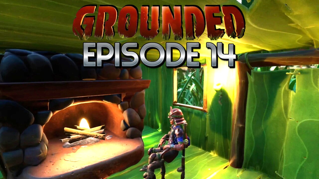 Exploring Around The Spider Infested Roses Then Making Our Base Into A Cozy House! | Grounded - Ep14