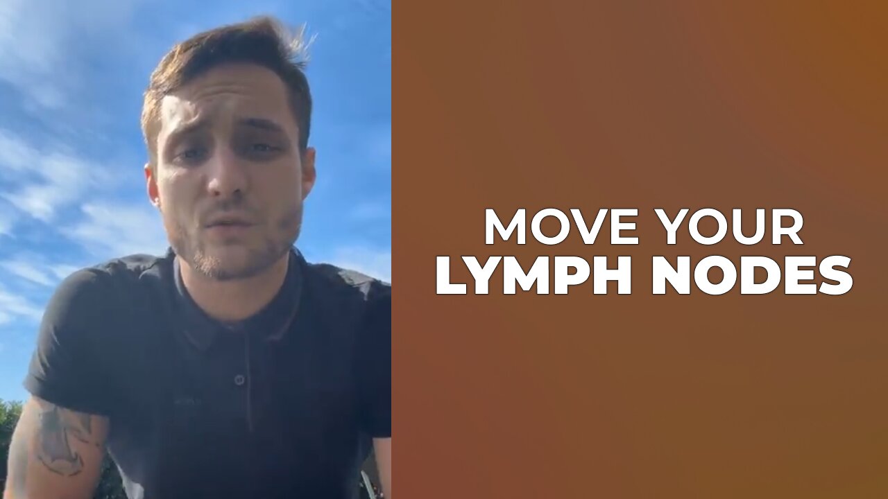 ITS YOUR LYMPH YOU GOT TO GET MOVING 💦 🏃‍➡️🏃‍♀️‍➡️