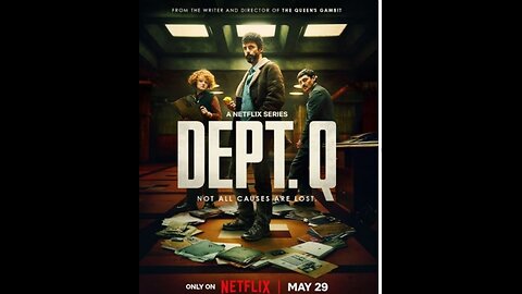 Dept. Q (2025) | Official Trailer | #matthewgoode #netflix #season1 #mystery #drama #tvseries