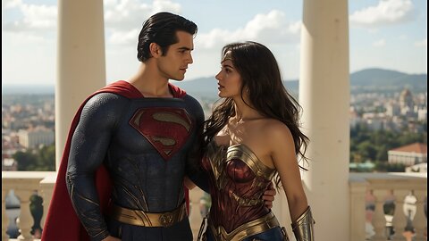 Superman and Wonder Woman's Love Moment ❤️ #superman #wonderwoman #avengers #dc #marvel #love #viral
