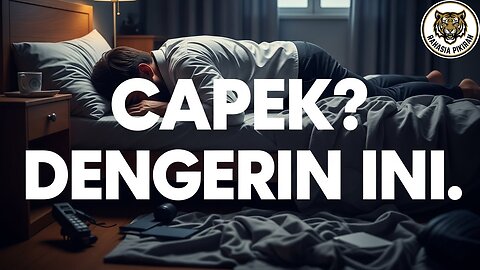 Untuk Kamu yang Capek Tapi Gak Bisa Tidur (Pesan Malam Ini)