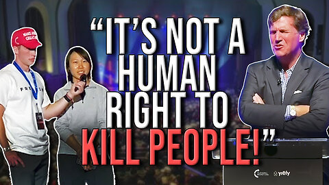 Tucker Carlson GOES OFF on Abortion At Turning Point USA Event at Indiana University!