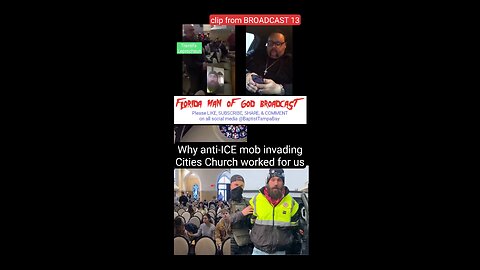 Why Anti-ICE Mob Aided Christian Nationalism by Invading Cities Church in Minneapolis / St. Paul
