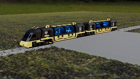 3D Lego Animation - Train Crash Mayhem