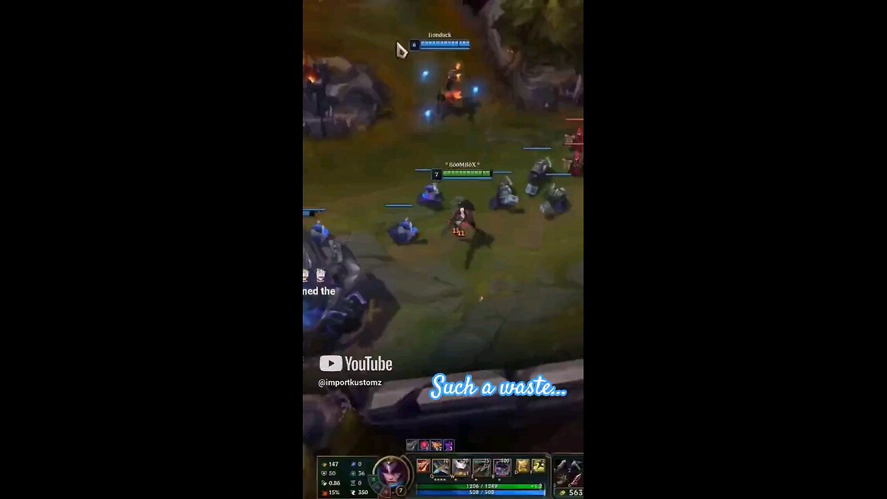 Such a waste... #shorts #leagueoflegends