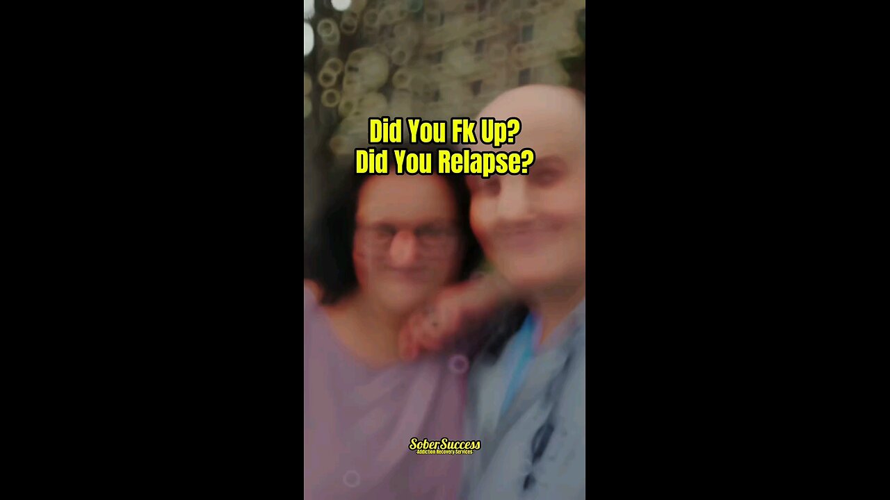 🗣Relapse Happens! Don't Beat Yourself Up, Accept It & Keep Moving Forward‼️💪 #Sobriety #Relapse