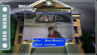 Back to the Future Part II - DVD Menu