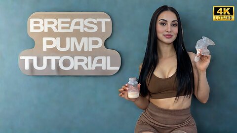[4K] Breastfeeding Tips & Pumping Tutorial with Izzy | How to Use a Breast Pump + Real Talk