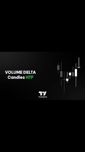 💎 Volume Delta Candles Indicator HTF - LTF Volume Candles in #Tradingview [#TradingFinder]