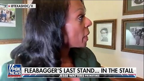 Watters: Texas Fleabagger Hides In The Bathroom