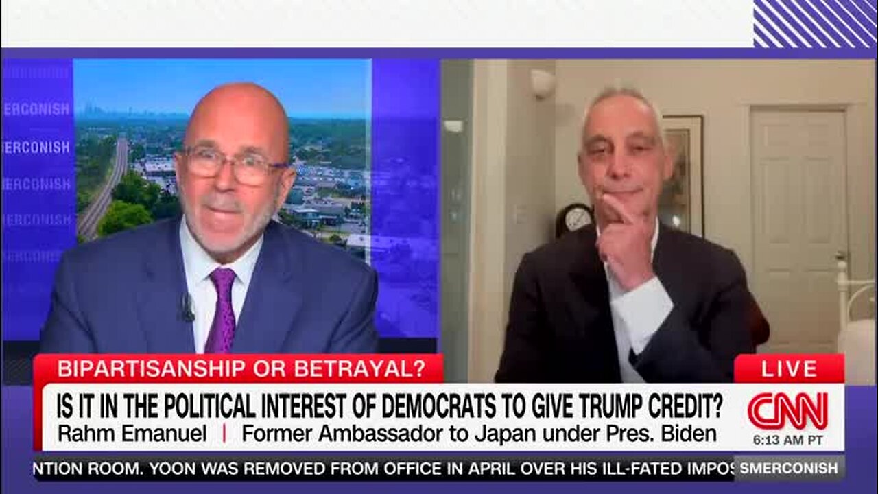 CNN’s Smerconish to Rahm Emanuel: ‘Are You Offended by the Way in Which American Eagle and Sydney Sweeney Are Selling Jeans?’